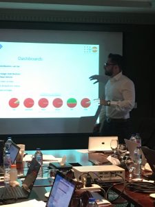 The workshop on the electronic system of the monitoring and evaluation framework for SRH integration in PHC.